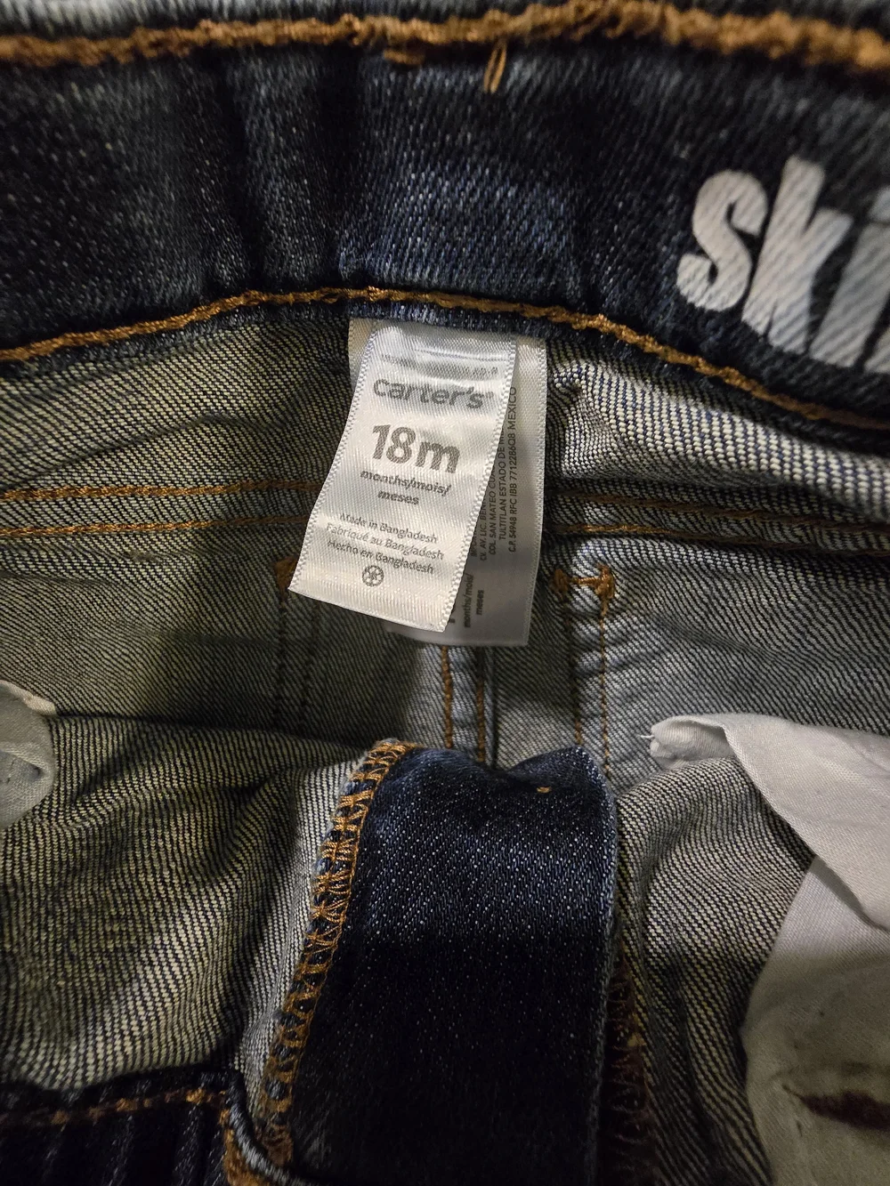 Toddler Boys Pants Lot 18M 24M Carter's OshKosh Baby B'gosh Champion Jeans Jogge